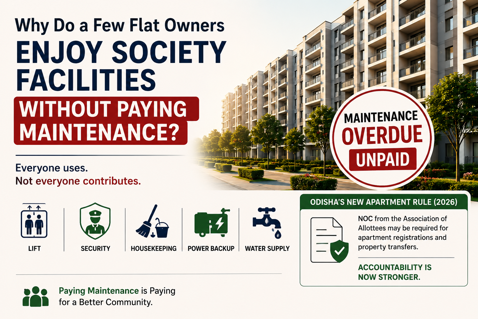 Paying Maintenance